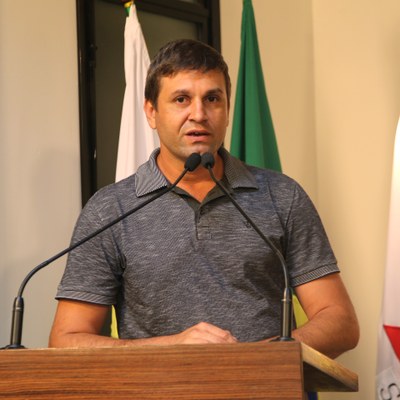 Vereador Marcos Fialho (sem partido) Presidente da Comissão de Agronegócio e Meio Ambiente