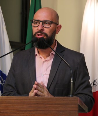 Vereador Cristiano Gonçalves (Moto Link) (Solidariedade) Secretário da Mesa Diretora Presidente da Comissão de Trânsito e Mobilidade Urbana