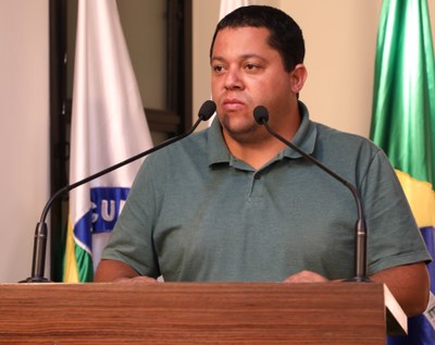 Vereador Marco Cardoso (Marcão Paraíso) (PRD) Presidente da Comissão de Cultura, Turismo, Esporte e Juventude.