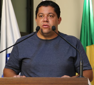 Vereador Marco Cardoso (Marcão Paraíso) (PRD) Presidente da Comissão de Cultura, Turismo, Esporte e Juventude