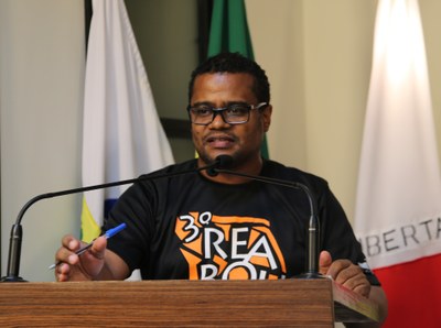 Vereador Bartomérlio Martins (Professor Bartô) (PT) Presidente da Comissão de Educação, Ciência e Tecnologia