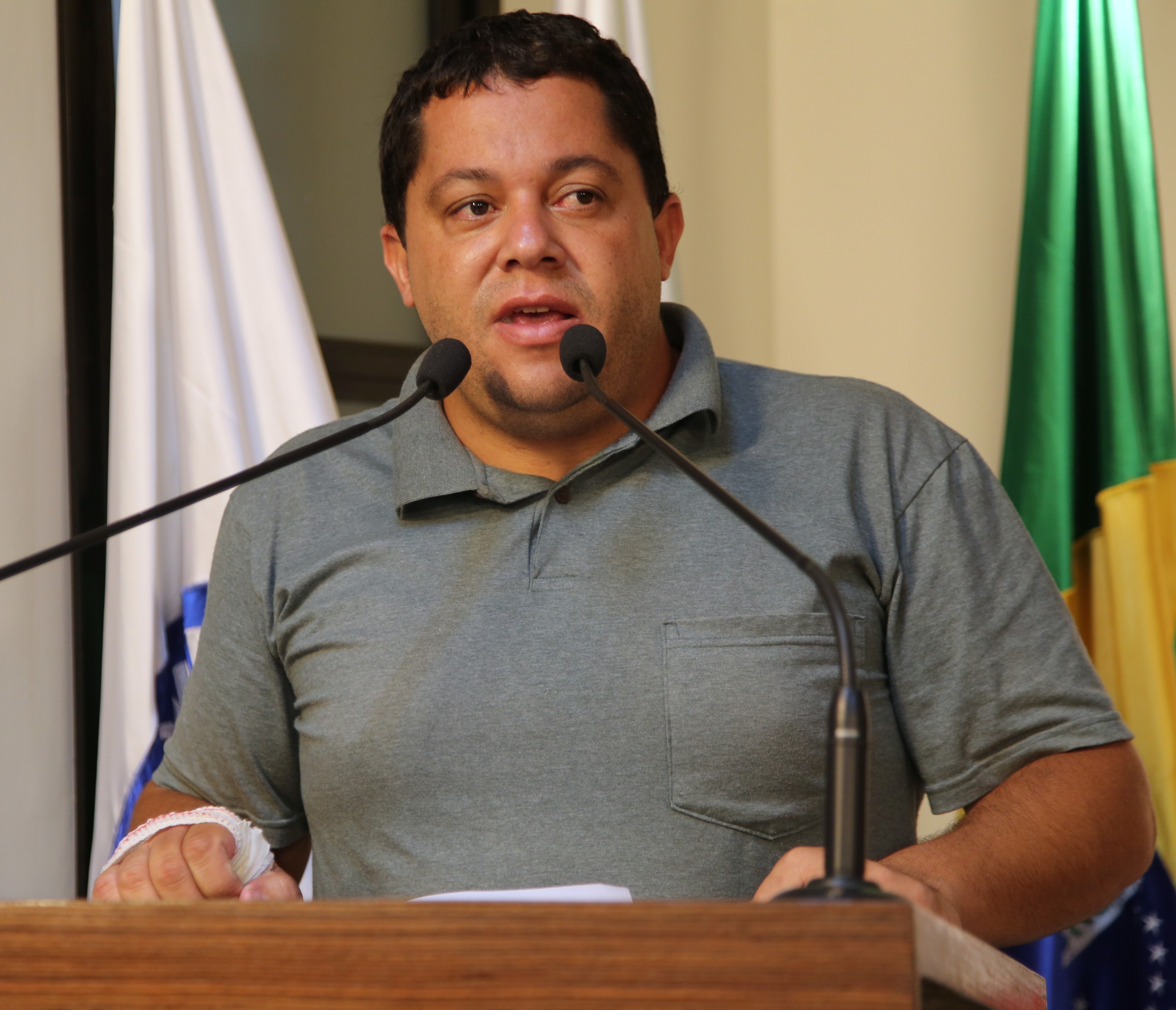 Vereador Marco Cardoso (Marcão Paraíso) (PRD) Presidente da Comissão de Cultura, Turismo, Esporte e Juventude