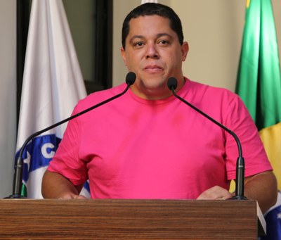 Vereador Marco Cardoso (Marcão Paraíso) (PRD) Presidente da Comissão de Cultura, Turismo, Esporte e Juventude