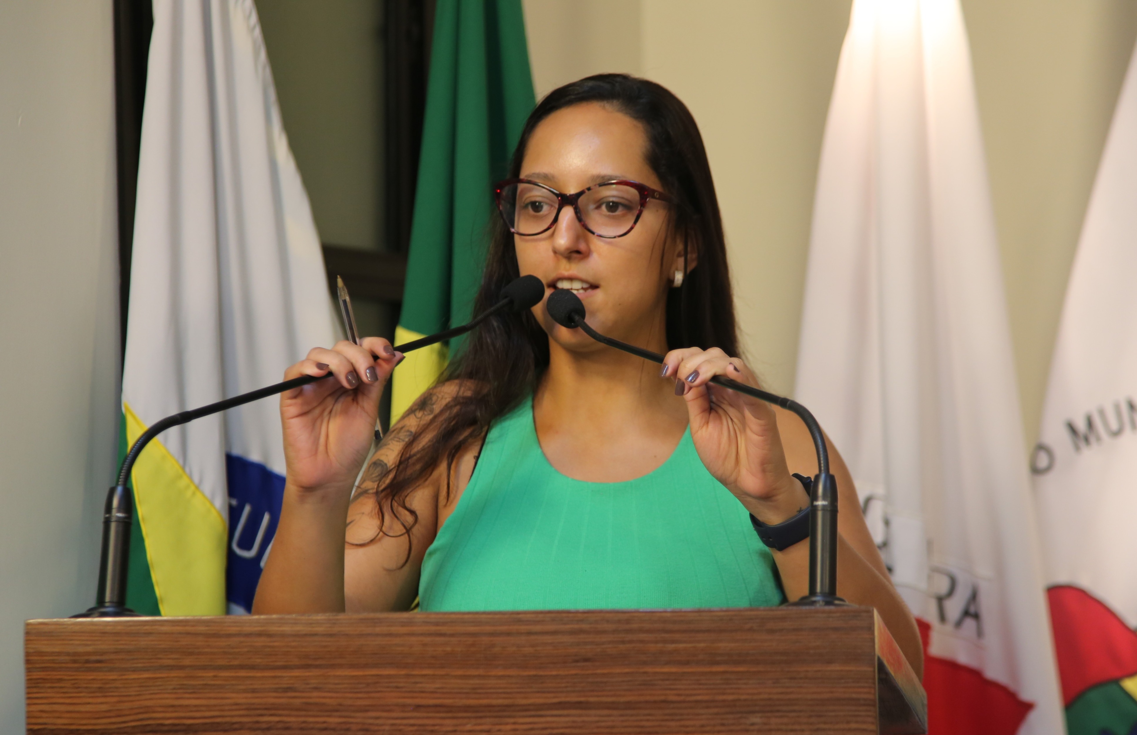 Vereadora Jamille Gomes (PT) Presidente da Comissão de Finanças e Orçamento