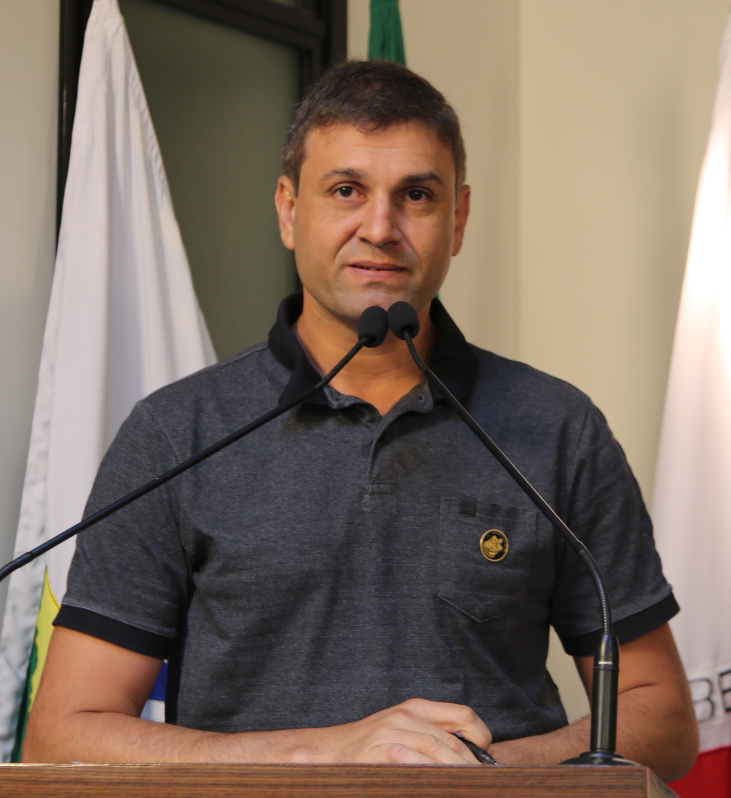 Vereador Marcos Fialho (PP) Presidente da Comissão de Agronegócio e Meio Ambiente