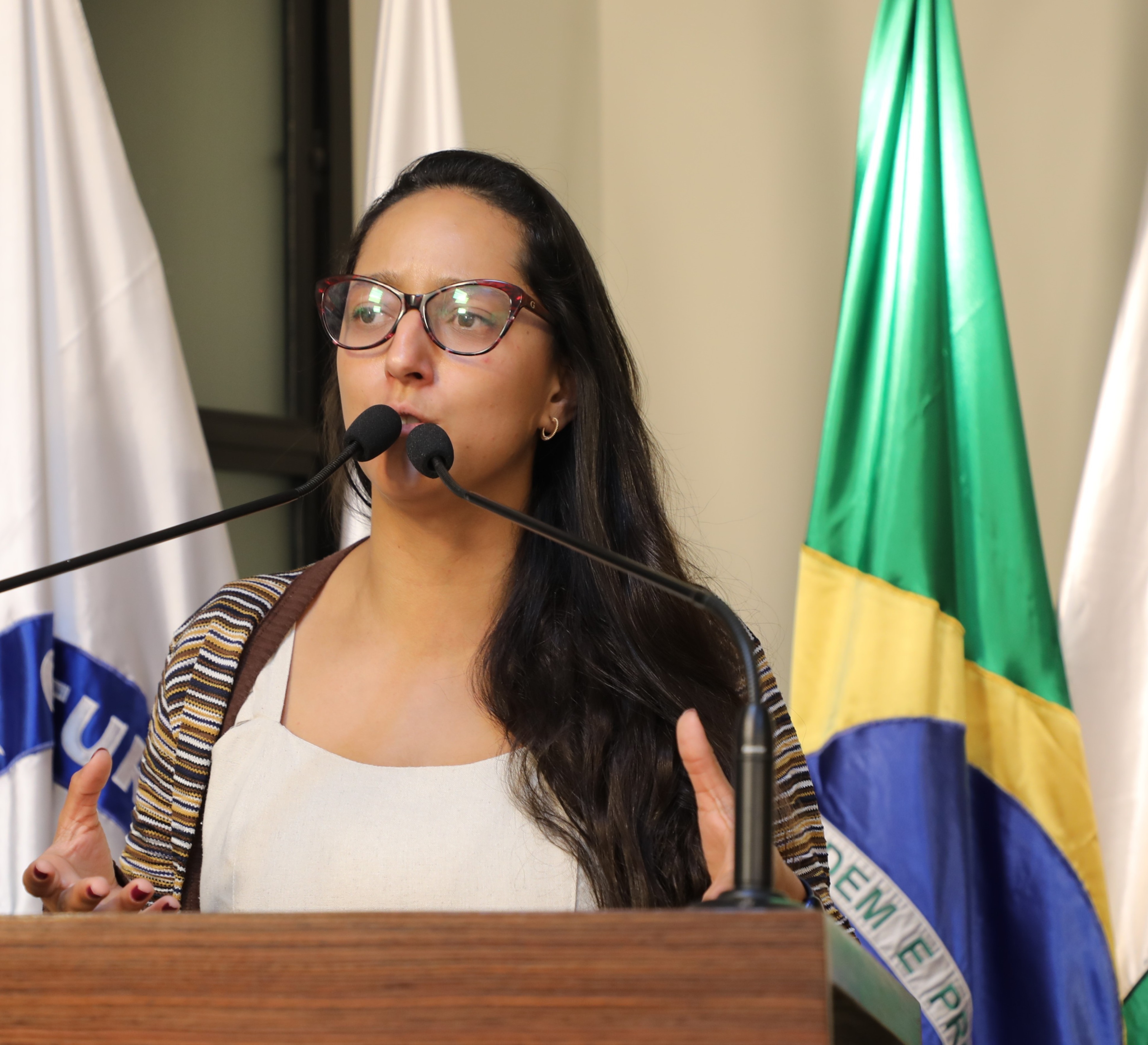 Vereadora Jamille Gomes (PT) Presidente da Comissão de Finanças e Orçamento Procuradora Especial da Mulher da Câmara de Viçosa