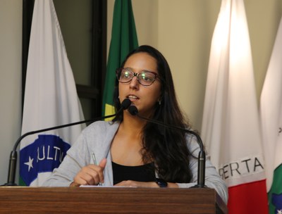 Vereadora Jamille Gomes (PT) Presidente da Comissão de Finanças e Orçamento Procuradora Especial da Mulher da Câmara de Viçosa