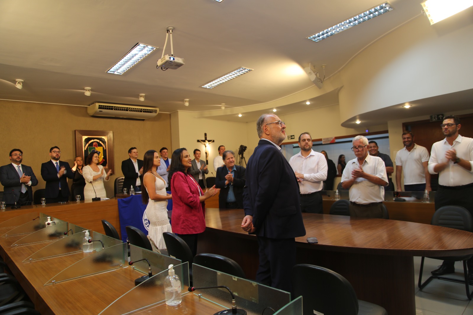 Visão geral do plenário