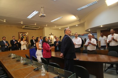 Visão geral do plenário