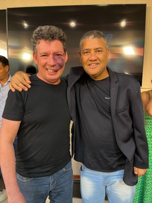 Deputado é recepcionado pelo vereador DJ Ronny