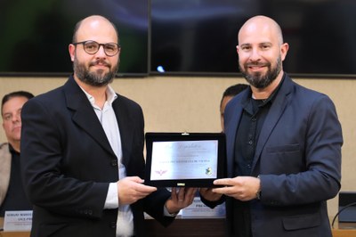 Entrega de Placa Alusiva à Igreja Presbiteriana de Viçosa em homenagem aos seus 60 anos de existência