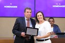 Entrega de Placa Alusiva em ao Senhor Dr. José Carlos Marques, em reconhecimento à sua trajetória