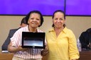 Entrega de Placa alusiva à Sra. Maria José da Silva Felício Apolinário, em reconhecimento aos relevantes serviços prestados à comunidade viçosense