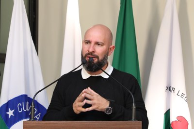 Vereador Cristiano Gonçalves (Moto Link) (SD)