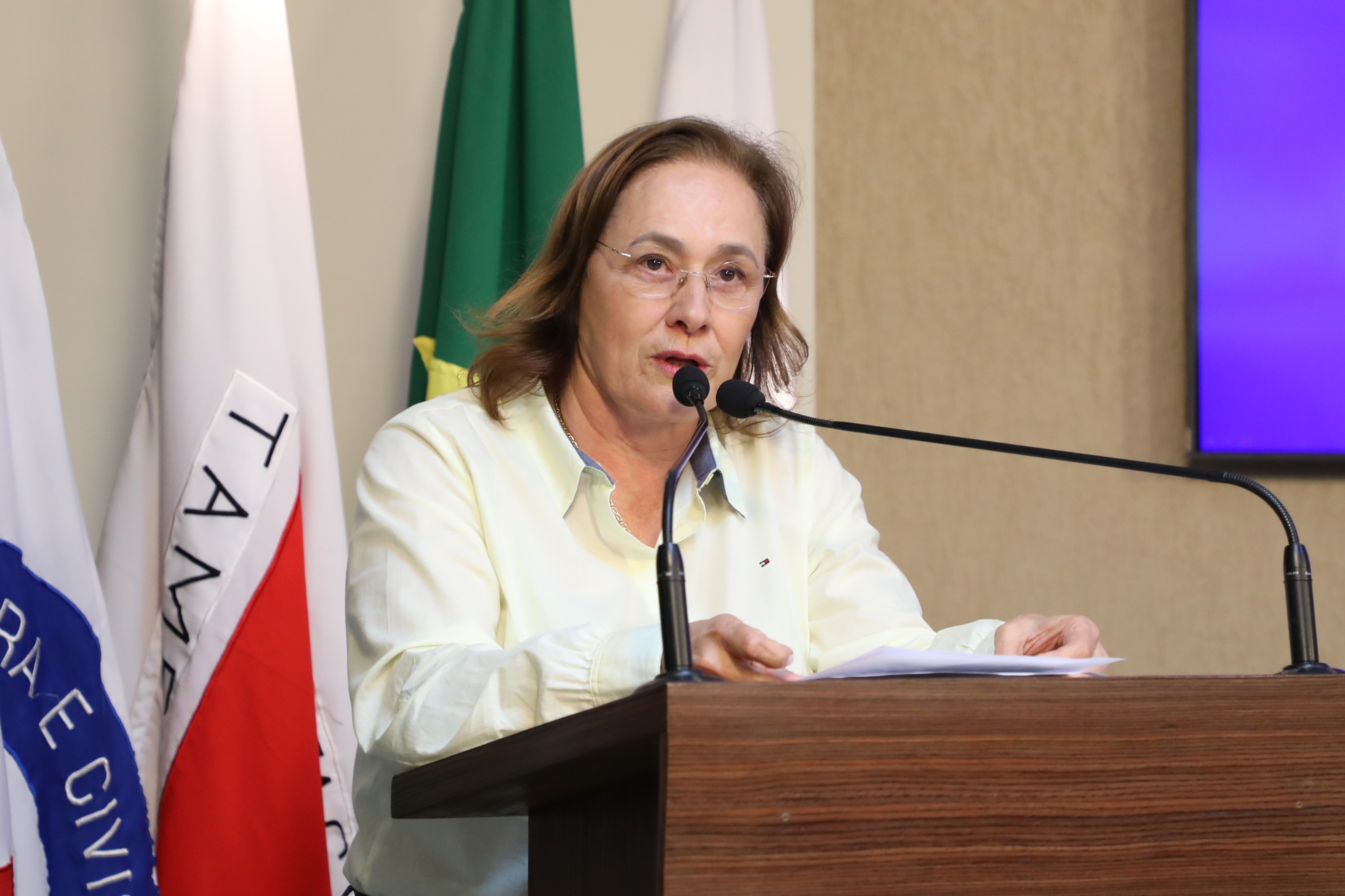 Vereadora Vanja Honorina (UNIÃO)