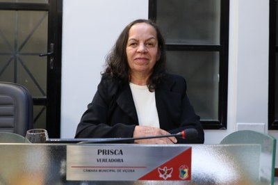 Vereadora Maria Prisca (PT)