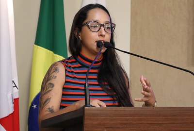 Vereadora Jamille Gomes (PT)