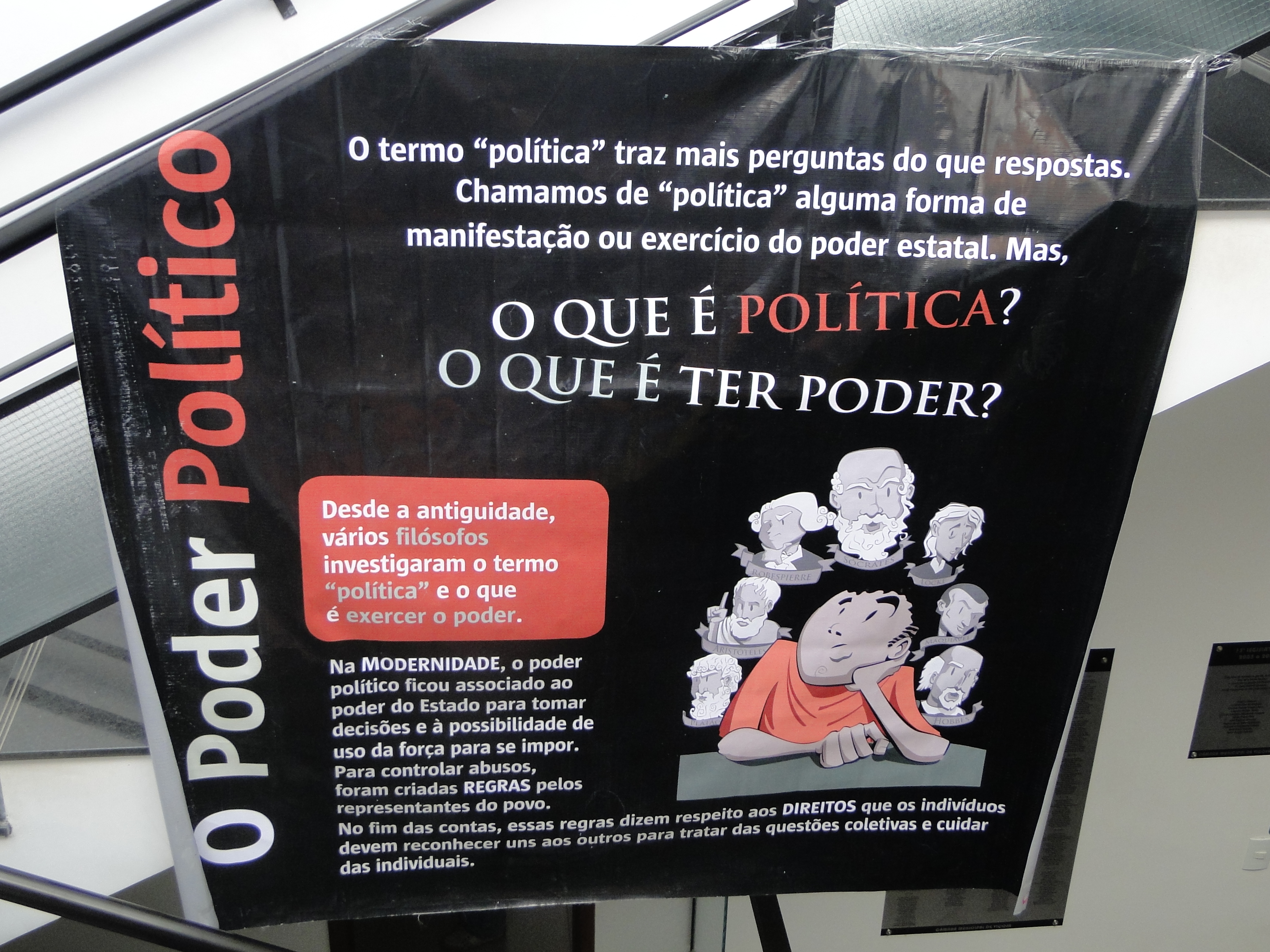 Exposição "É você que faz política" está na Câmara 