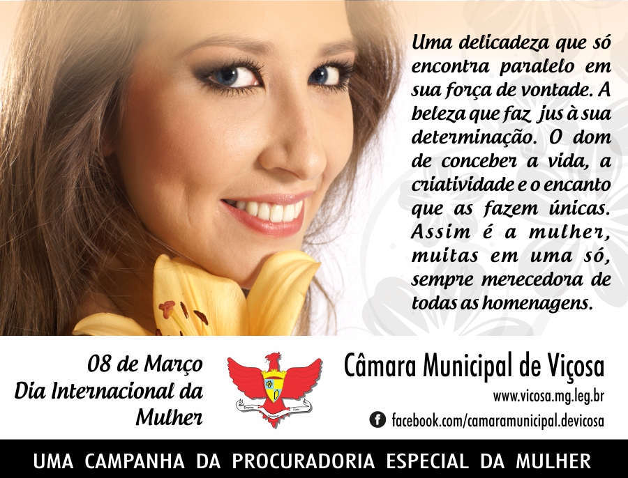 08 de março - Dia Internacional da Mulher