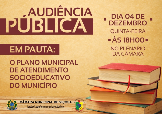 Audiência Pública - Atendimento Socieducativo do Município