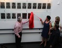 Descerramento de foto na Galeria dos Ex-Presidentes
