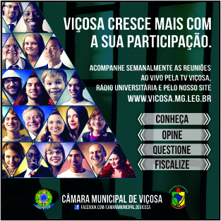 Viçosa cresce mais com a sua participação