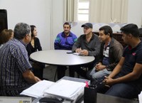 Vereador participa de reunião na Secretaria de Obras