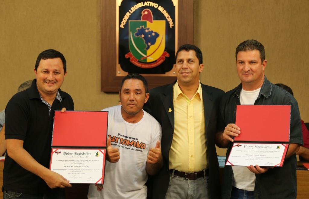 Câmara presta homenagem ao Programa Vitamina