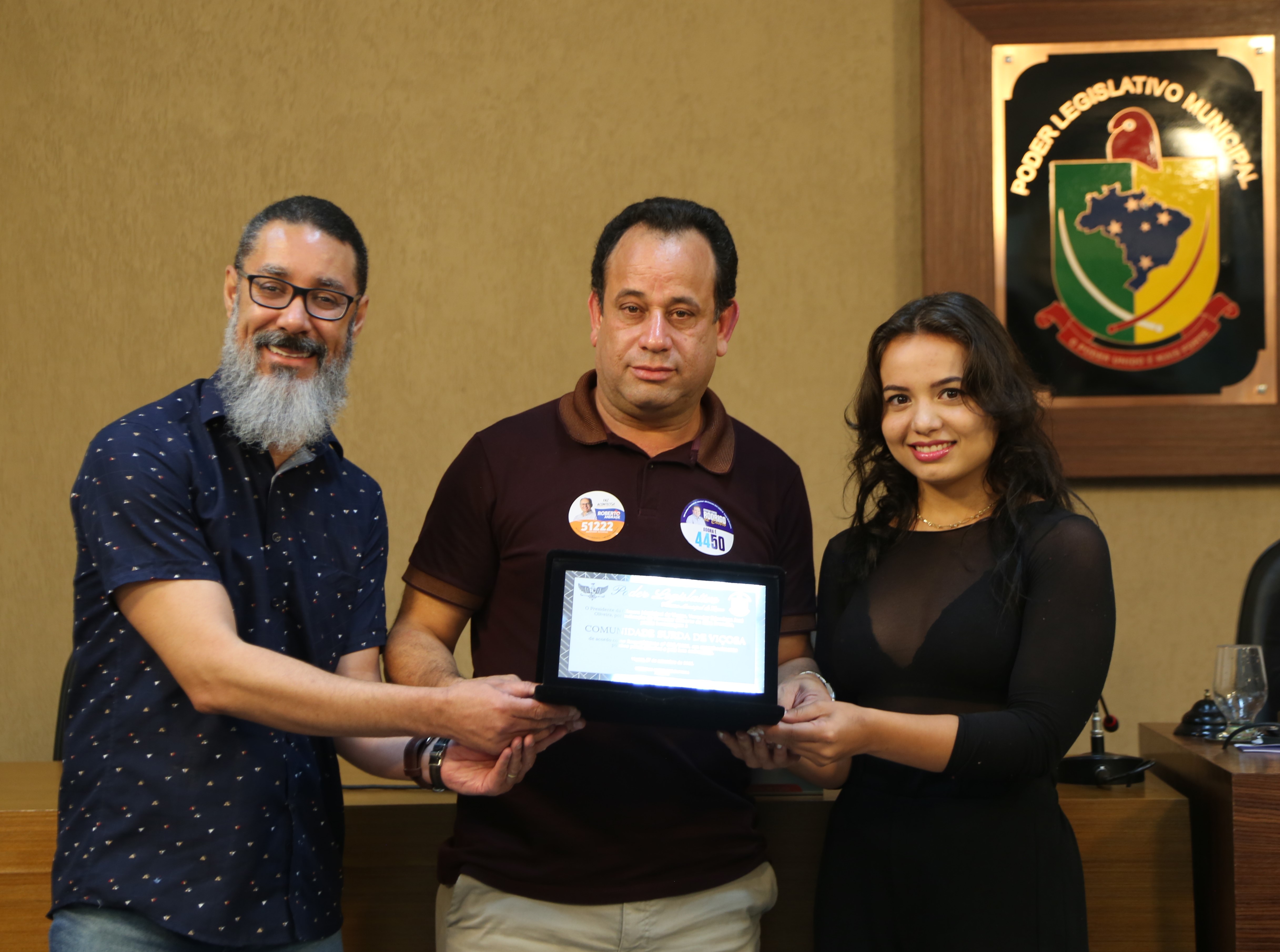 Vereador presta homenagem à Comunidade Surda