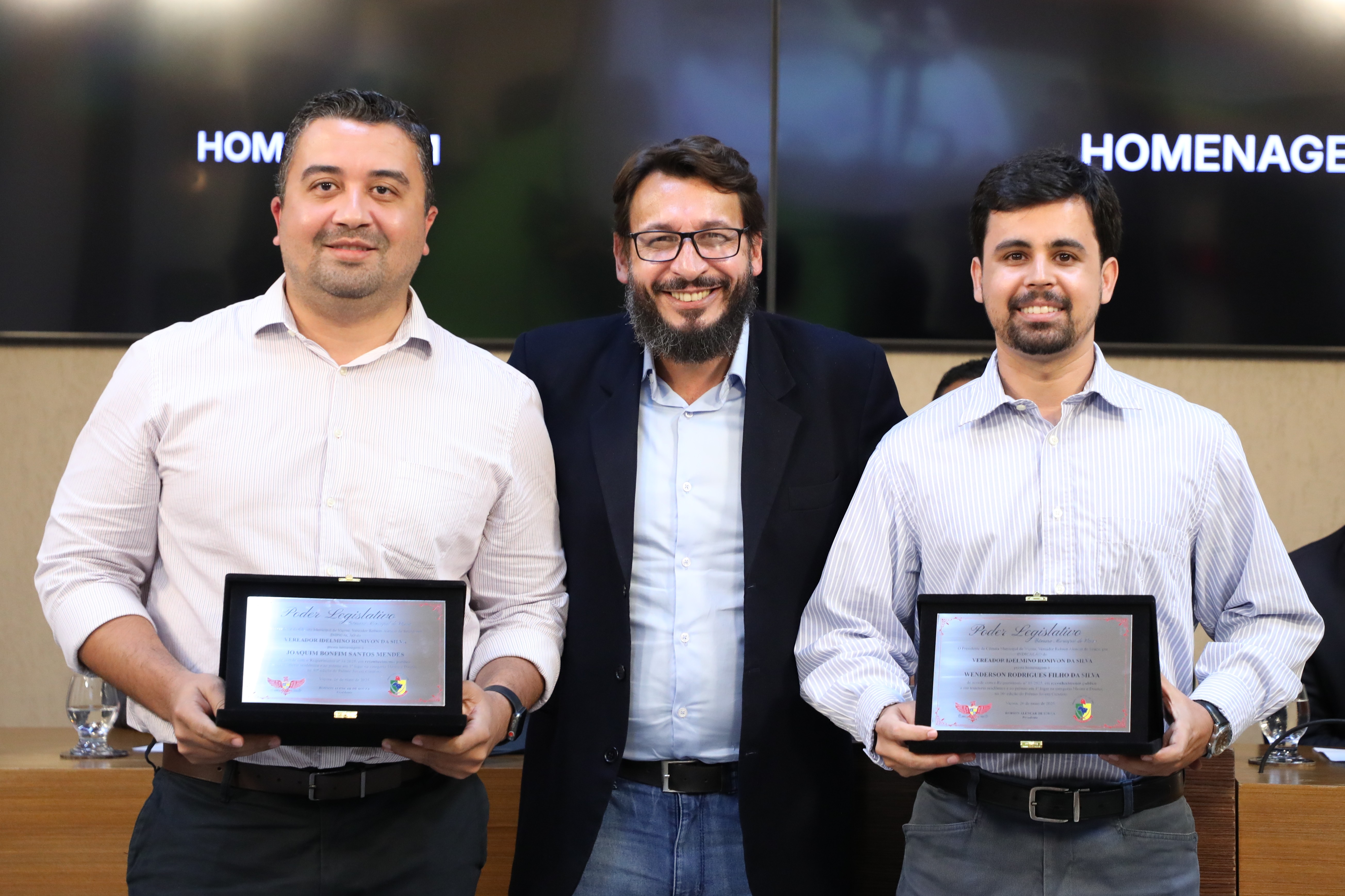 Câmara homenageia pesquisadores da UFV por prêmio nacional de inovação