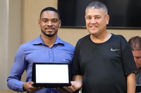 Jogador viçosense que atuou no Atlético Mineiro é homenageado na Câmara