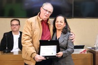 Câmara homenageia Winter da Silva por trajetória de vida e serviços prestados à comunidade