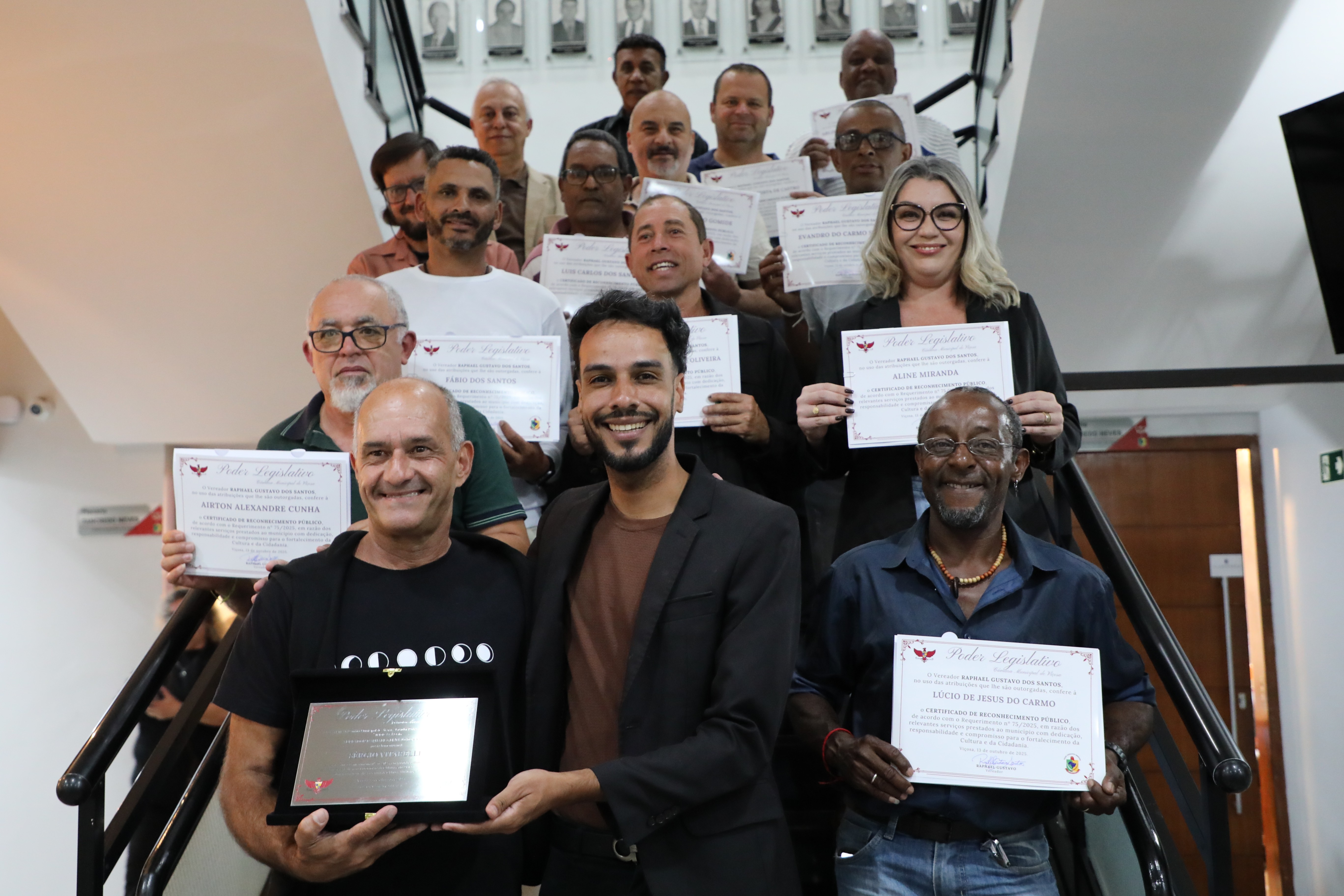 Atuação de secretário e servidores da Cultura rende homenagem na Câmara