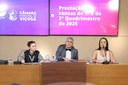 Órgãos municipais prestam contas dos dois primeiros quadrimestres de 2025