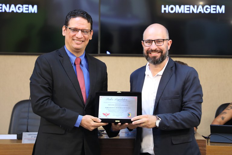 Igreja Batista Memorial é homenageada na Câmara