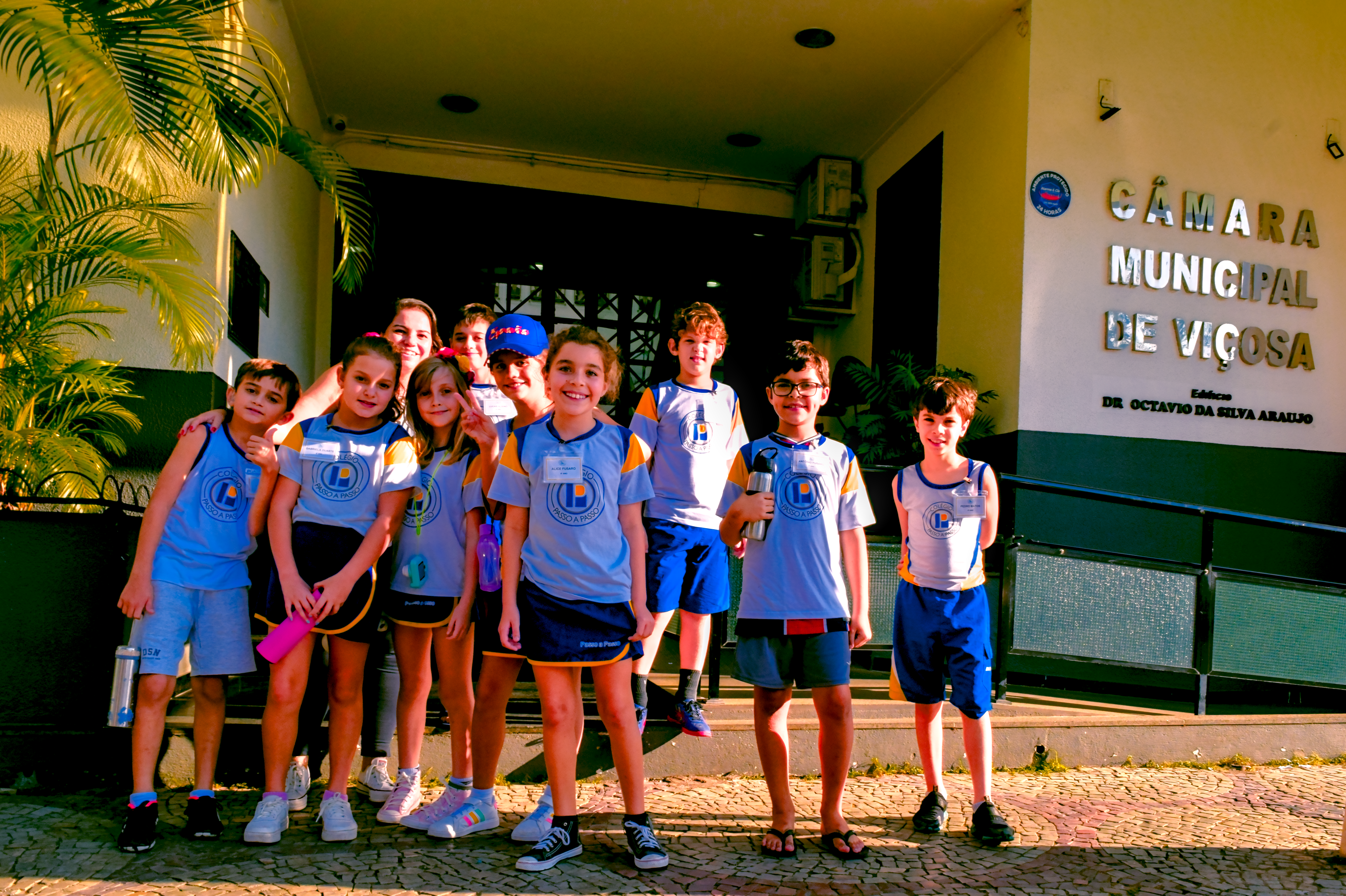 Câmara Visita recebe o Colégio Passo a Passo