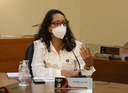 Vereadora Jamille Gomes (PT), 2ª Secretária da Mesa, e Presidente da Comissão de Finanças e Orçamento.JPG