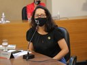 Vereadora Jamille Gomes (PT), Presidente da Comissão de Finanças e Orçamento.