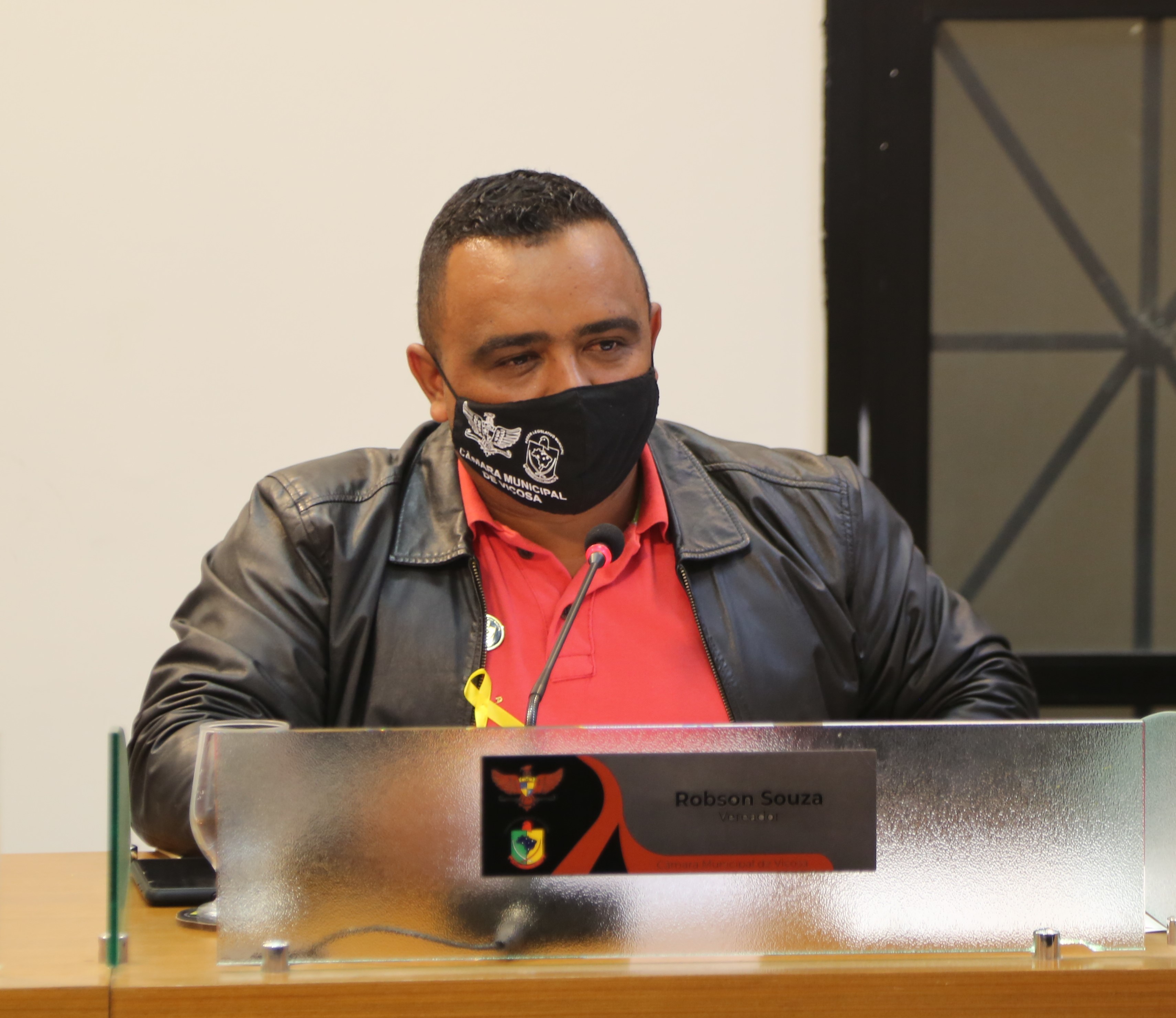 Vereador Robson Souza (Cidadania), Presidente da Comissão de Direitos Humanos, Cidadania, Prevenção e Segurança Pública.JPG