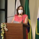 Vereadora Vanja Honorina (PSD), Presidente da Comissão de Abastecimento, Indústria, Comércio e Defesa do Consumidor