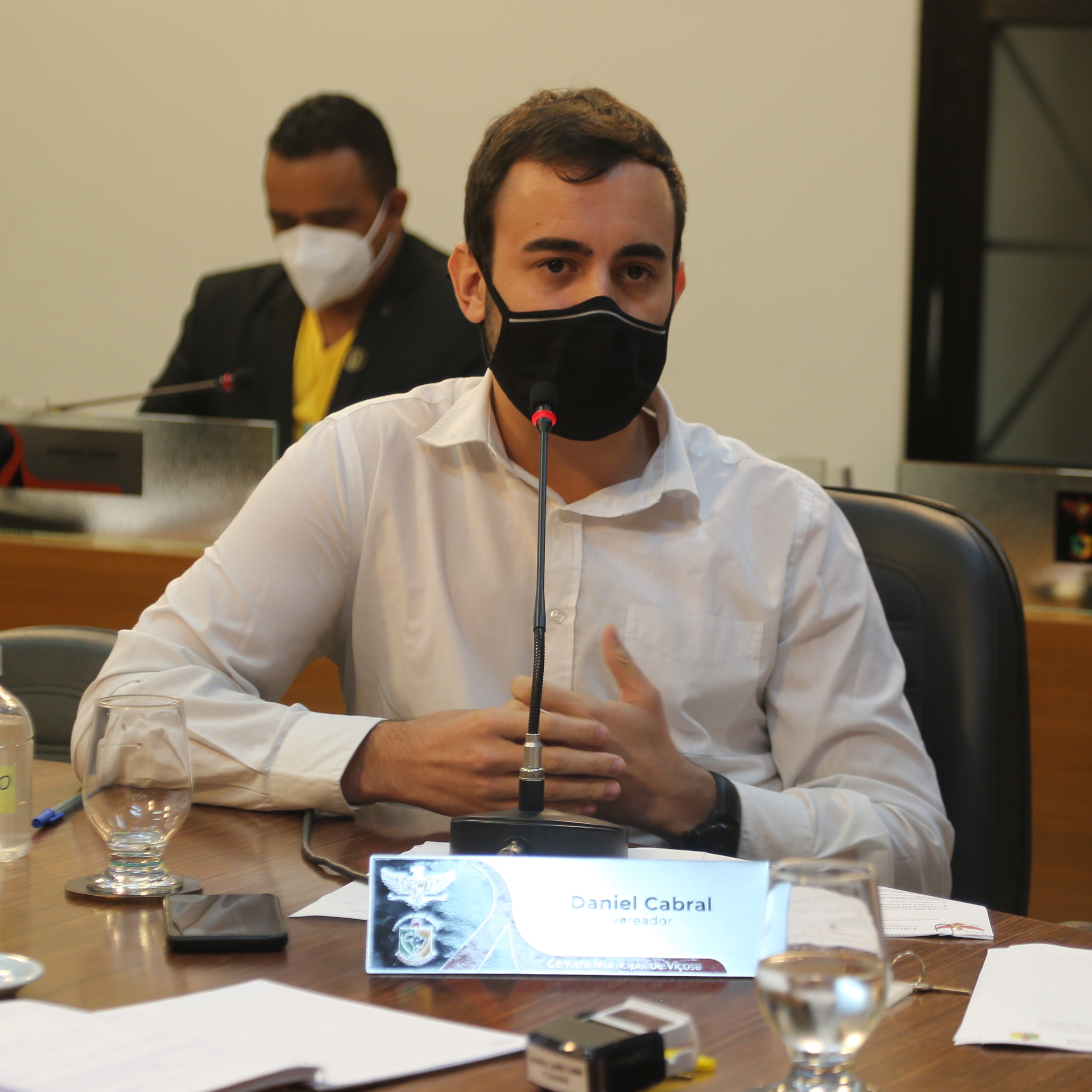 Vereador Daniel Cabral (PCdoB), Presidente da Comissão de Constituição, Justiça e Redação