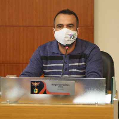 Vereador Rogério Fontes (Tistu) (PSL)