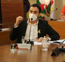 Vereador Daniel Cabral (PCdoB), Presidente da Comissão de Constituição, Justiça e Redação.JPG