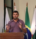 Vereador Marcos Fialho (sem partido), Presidente da Comissão de Agronegócio e Meio Ambiente.