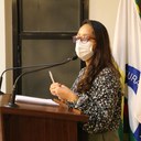 Vereadora Vanja Honorina (PSD), Presidente da Comissão de Abastecimento, Indústria, Comércio e Defesa do Consumidor