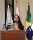 Vereadora Jamille Gomes (PT), Presidente da Comissão de Finanças e Orçamento