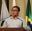 Presidente Edenilson Oliveira (PSD), em seu discurso de encerramento do biênio 2021-2022.