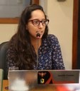 Vereadora Jamille Gomes (PT), Presidente da Comissão de Finanças e Orçamento