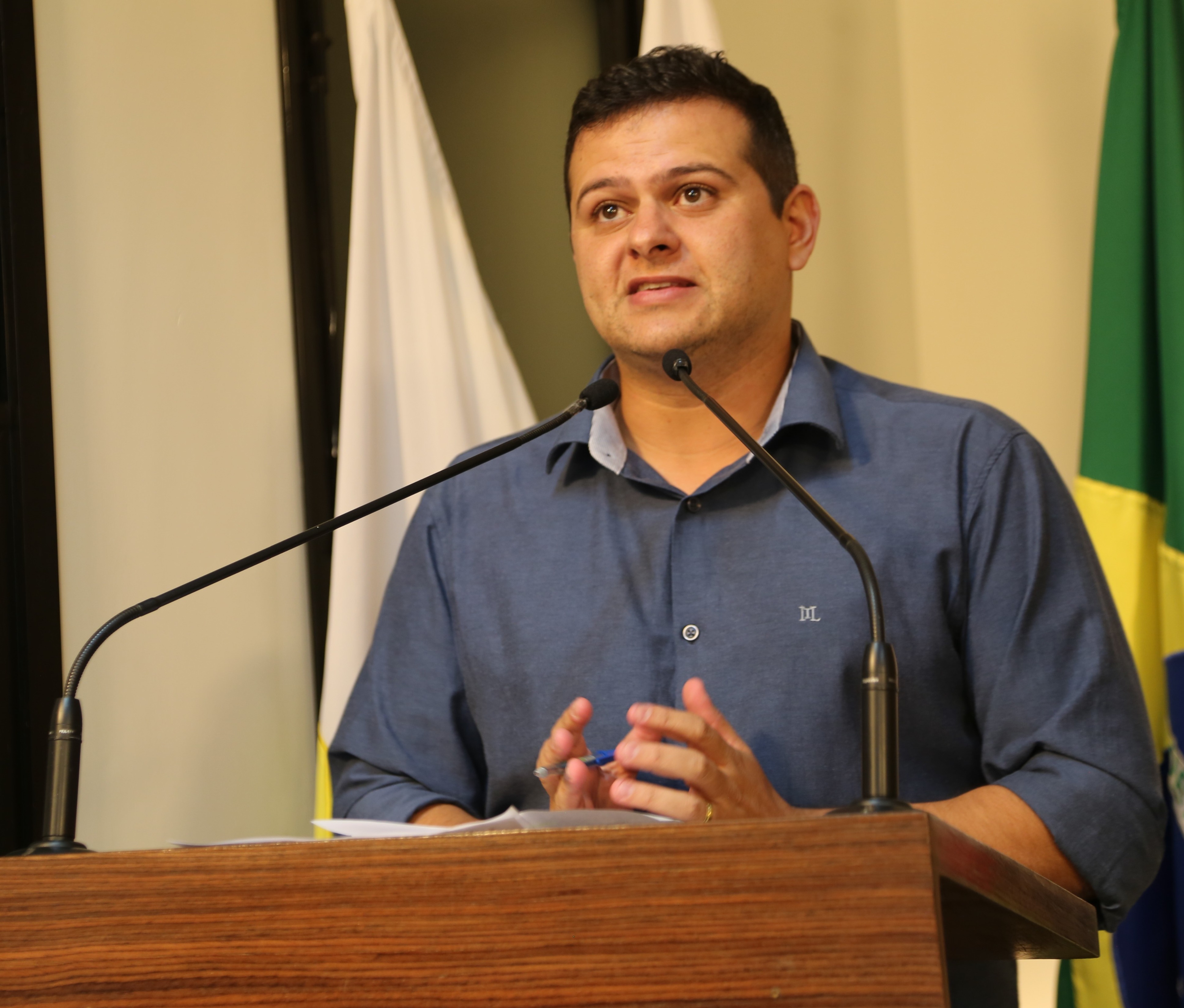 Vereador Rafael Cassimiro (Filho do Zeca do Bar) (PSDB) Presidente da Câmara