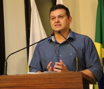 Vereador Rafael Cassimiro (Filho do Zeca do Bar) (PSDB) Presidente da Câmara